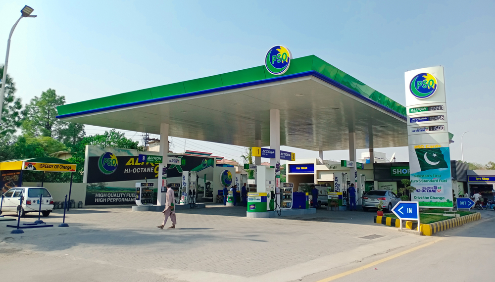 Pakistan State Oil petrol pump