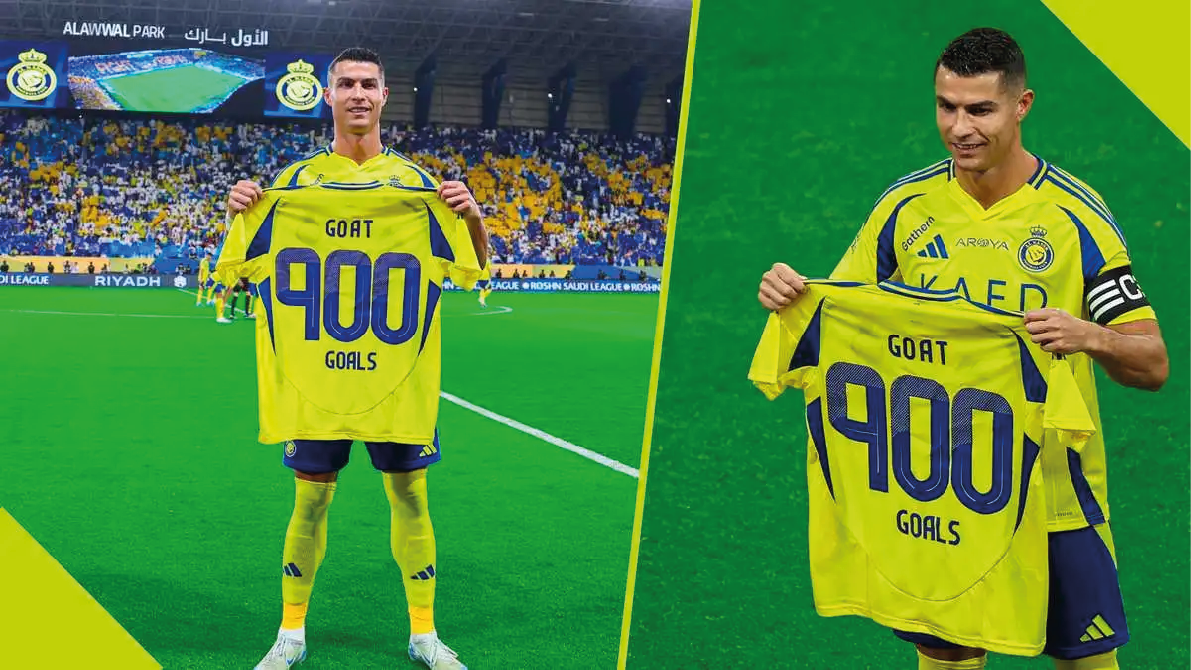 Ronaldo Honored by Al-Nassr for 900 Goals